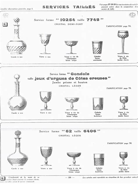 baccarat crystal pattern identification|A Price Guide to Baccarat Crystal and Glassware.